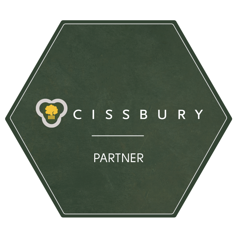 Green Hexagon with the words Cissbury Partner